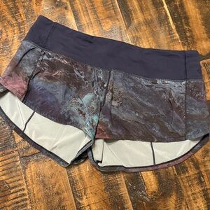 Lululemon speed up shorts size 6